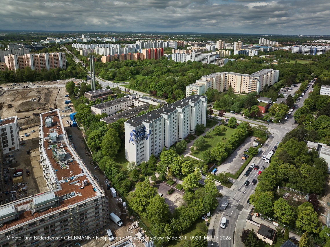 17.05.2023 - Graffitis vom italienischen Künstler Peeta in Neuperlach